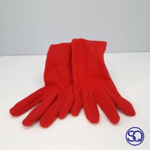 guantes rojos forro polar. Sagrario Quilez tocados y complementos (9)